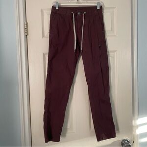 Vuori Ripstop Pants Hiking Brown Size XS